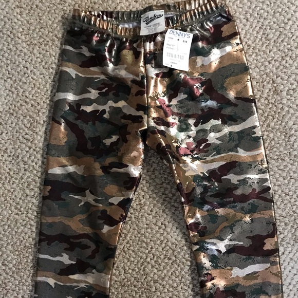 Random hearts toddler girl leggings NEW size 5 - Picture 1 of 1